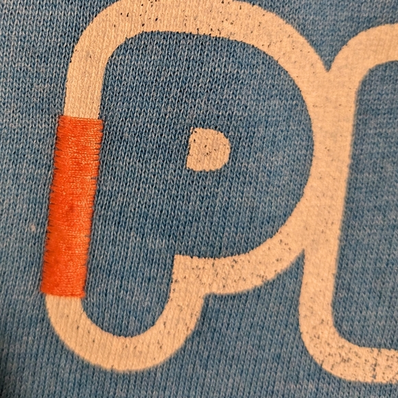 Gymboree PEACE Cropped Hooded Sweatshirt with Colorful Embroidery Girls' S 5/6 - Picture 4 of 9